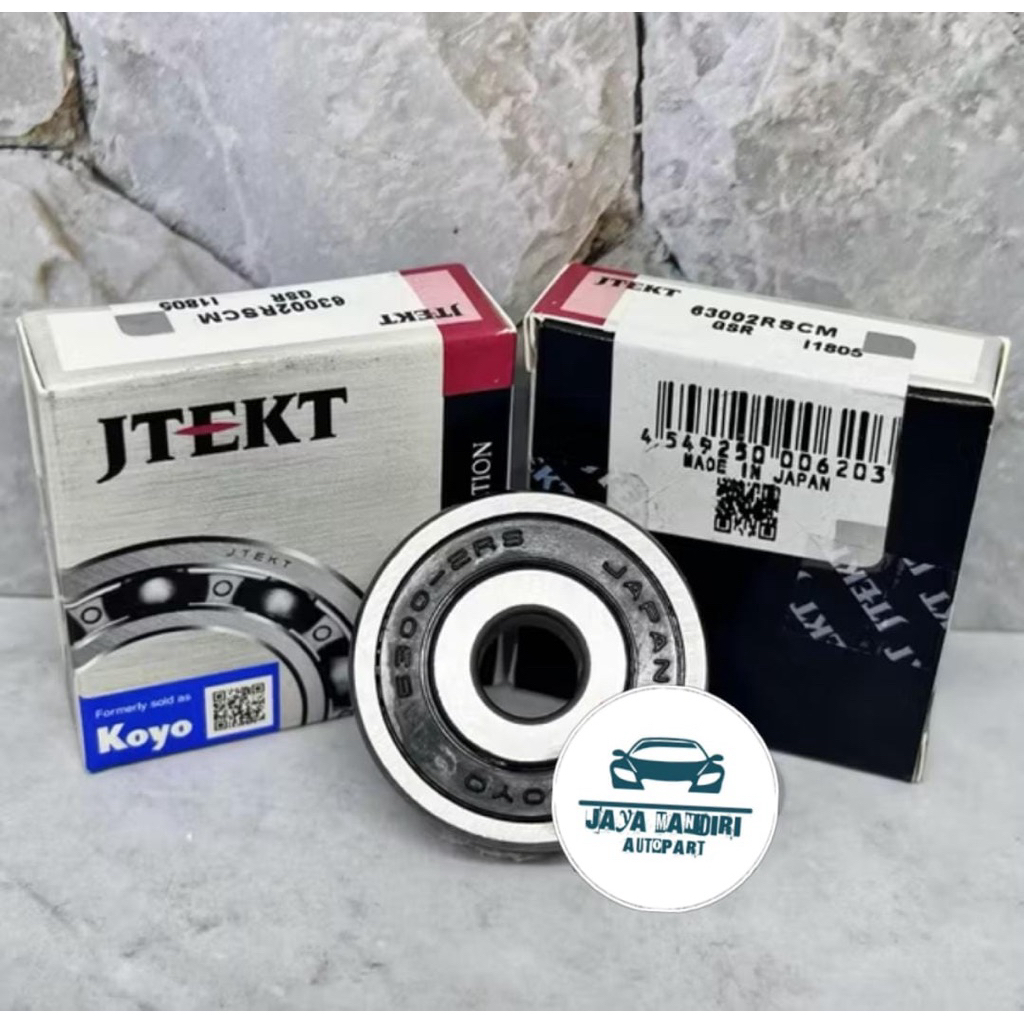 แบริ่ง 6300 2RS KOYO 63002RS KOYO UK 10x35x11MM