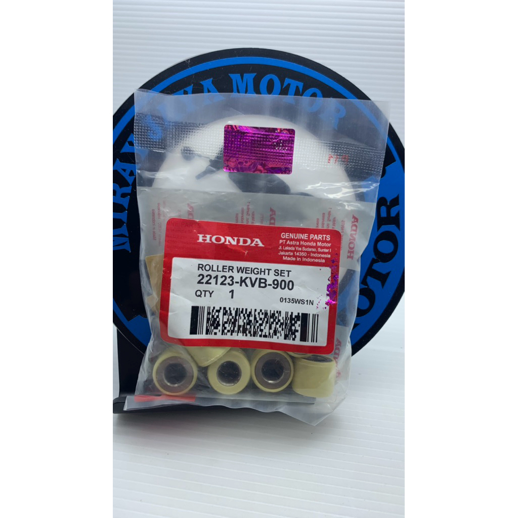 22123A-KVB-900 ชุดลูกกลิ้ง WEIGHT BEAT FI SPACY FI SCOOPY FI ESP VARIO 110 คาร์บอน FI ESP