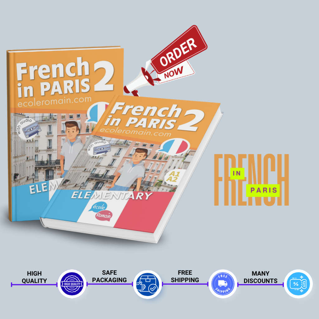 French In Paris 2 Elementary Ecole Romain - หนังสือภาษาฝรั่งเศส
