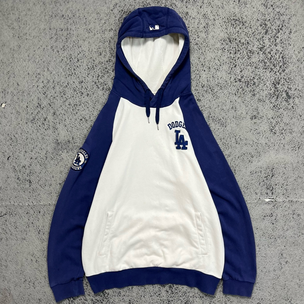 MLB LA Dodgers 2 Tone Color Hoodie ไซส์ L