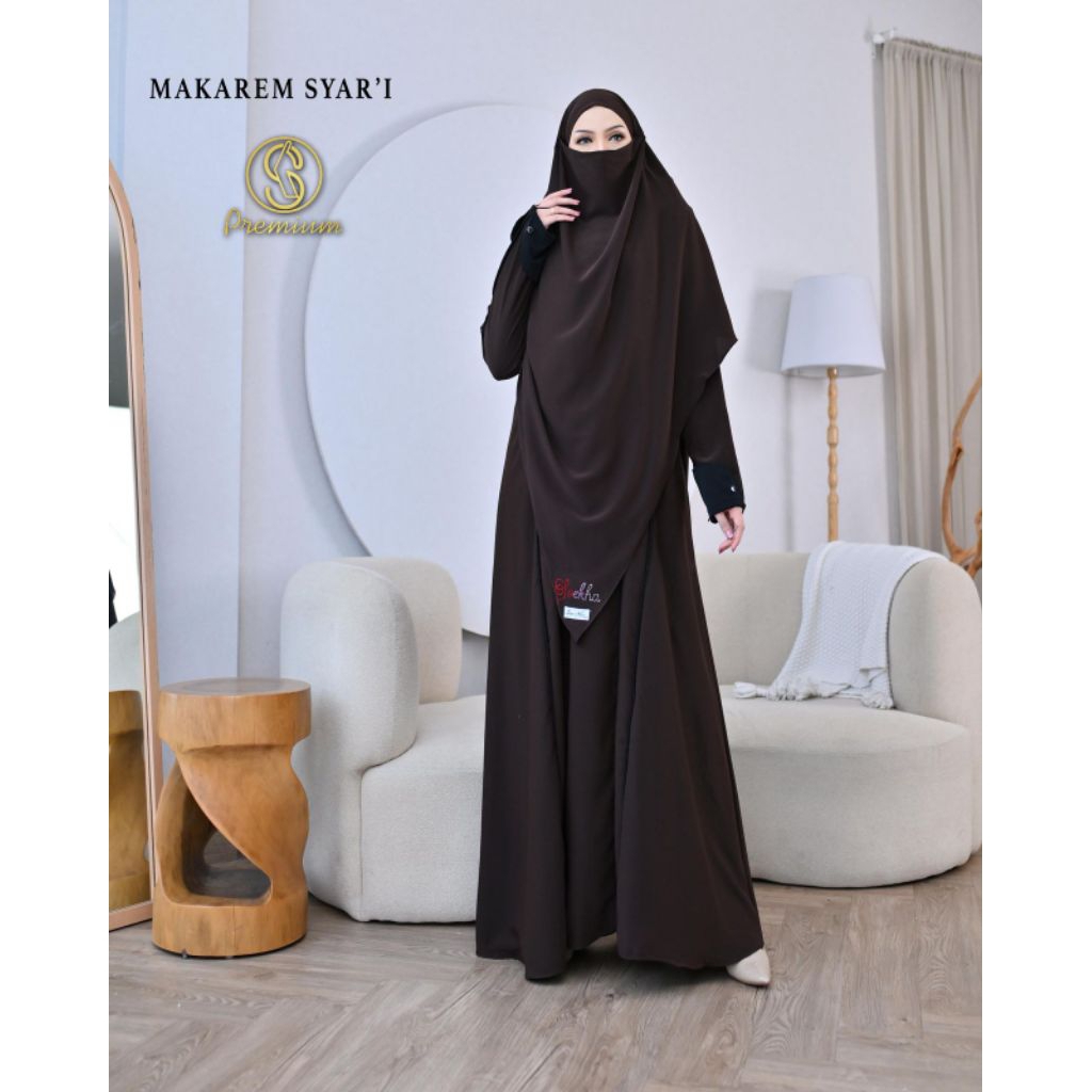 ล่าสุด Syari Gamis Makartem Syari By Soekha Premium / Contemporary Syari Gamis / หรูหรา Syari Gamis