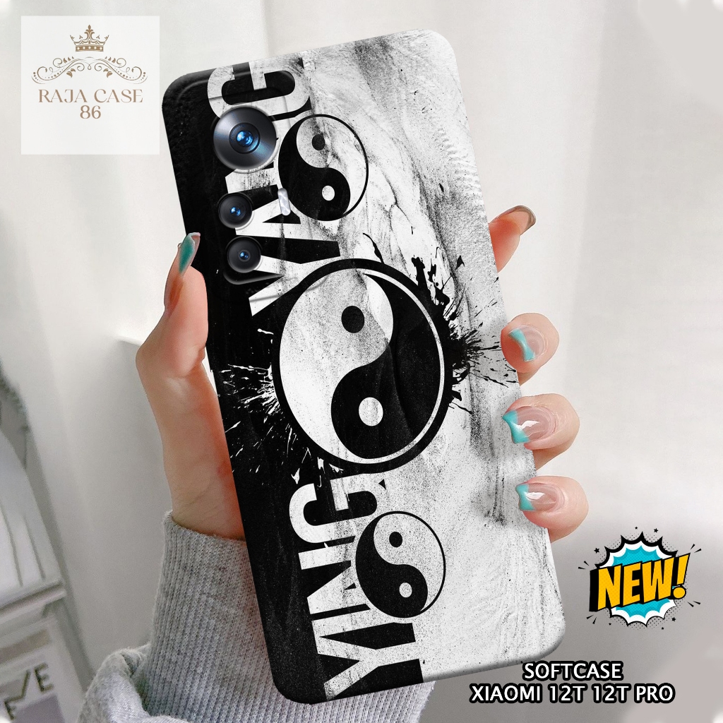 เคส HP Xiaomi 12T / 12T Pro - เคส Xiaomi 12T - เคส Yinyang Motif - ฟิล์มกันรอยมือถือ - Xiaomi - Xiao