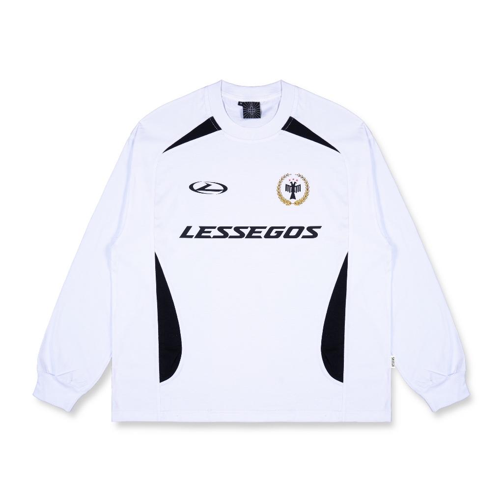 Lessegos Longsleeves Boxy Fit Chusion White