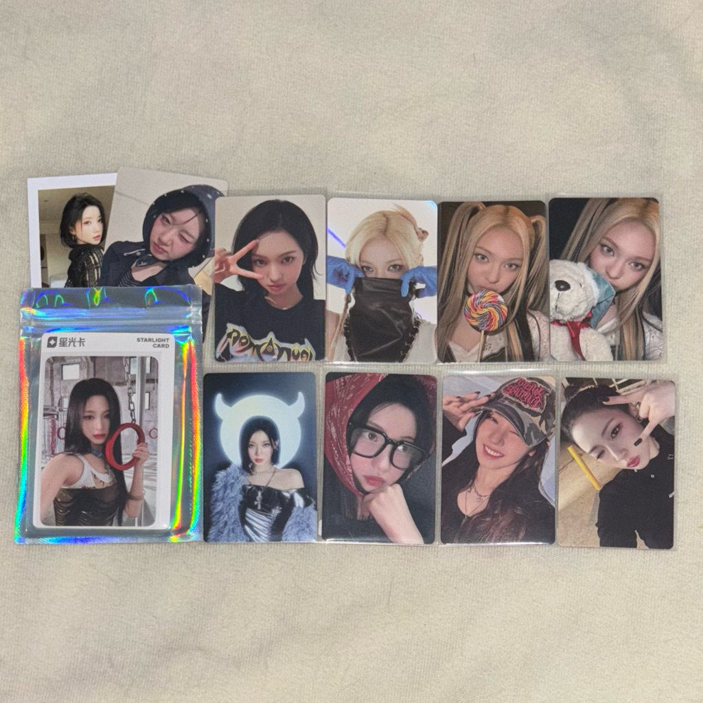 Photocard อย่างเป็นทางการ babymonster ahyeon aa ruka rora chiquita