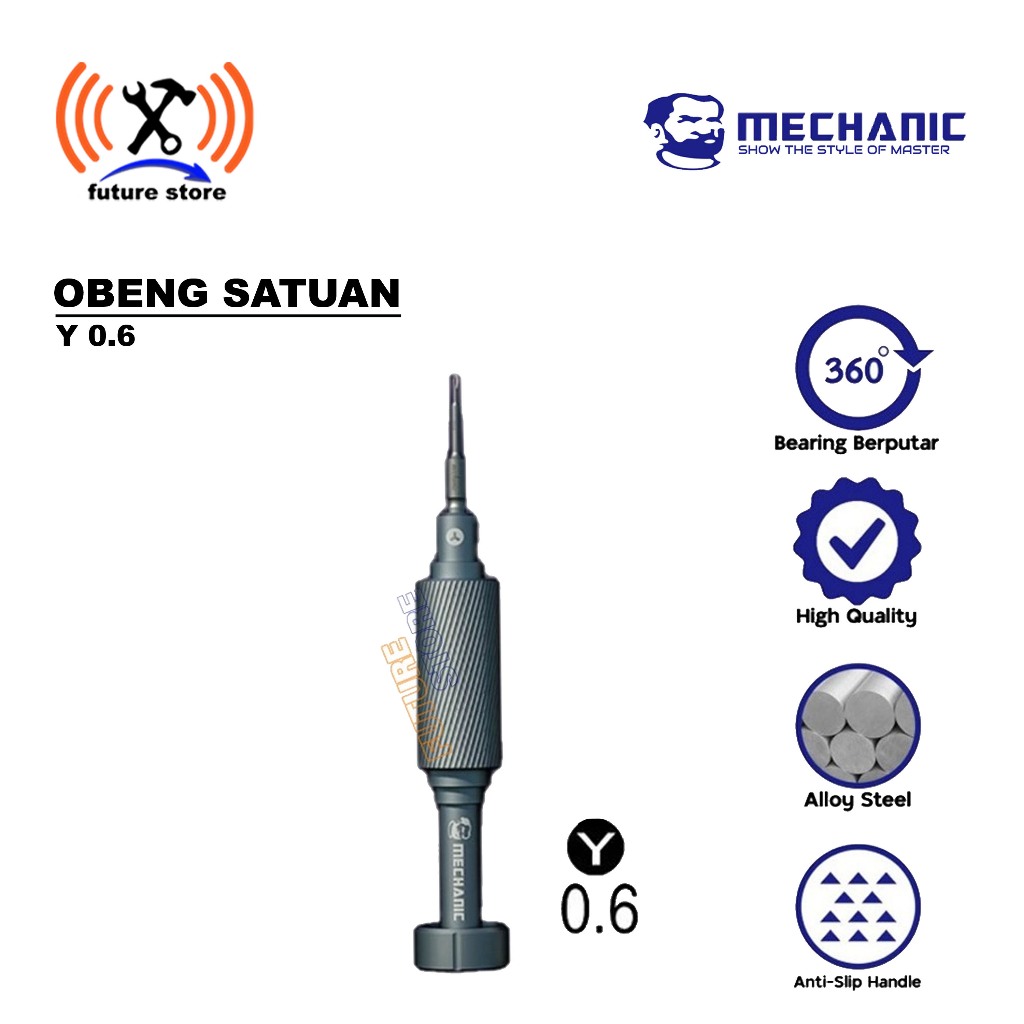 MECHANICAL ISHELL Y 0.6 MORTAR MINI SINGLE PACK ORIGINAL SCREWDRIVER