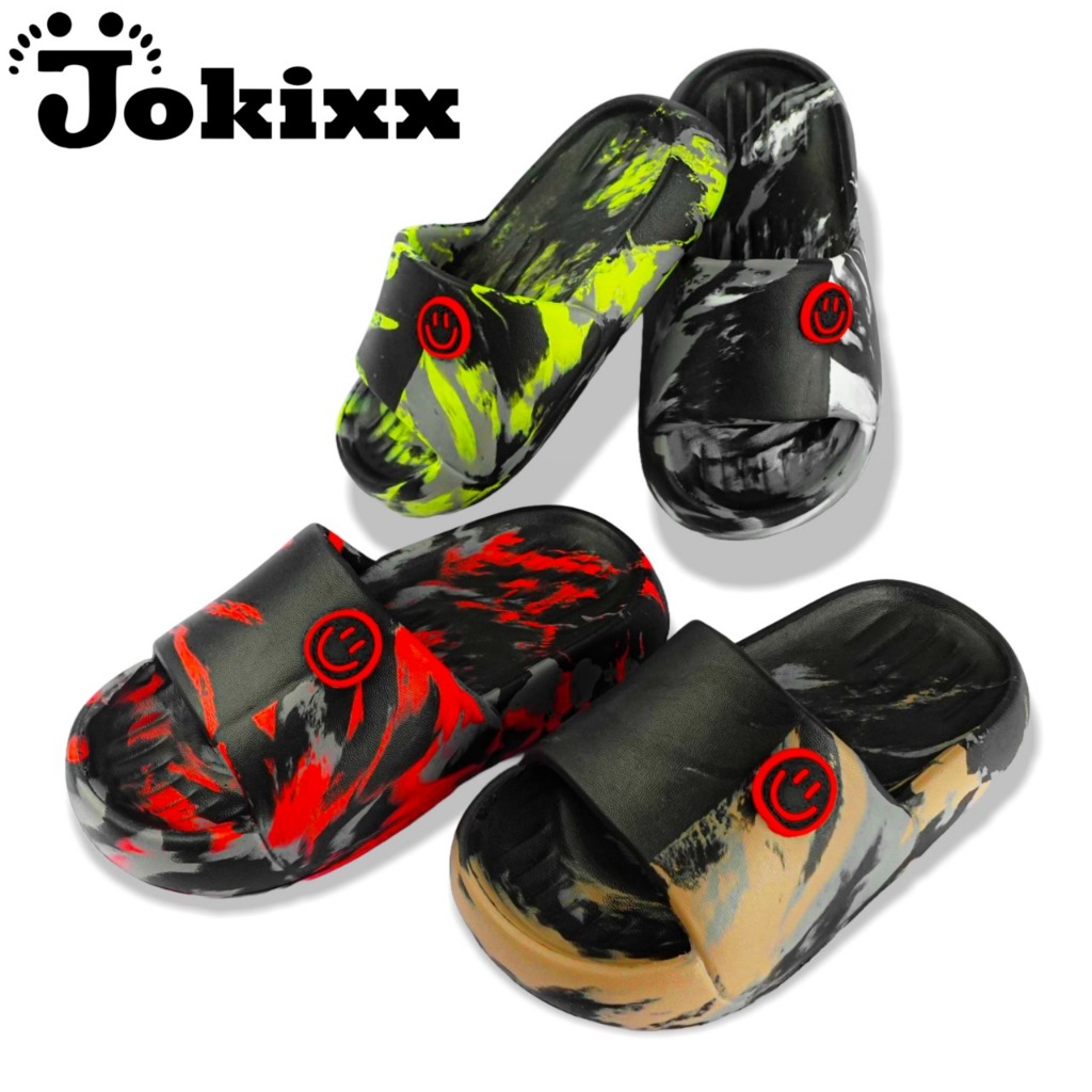 Jokox รองเท้าแตะ EVA สําหรับเด็กผู้ชายลาย - นุ่ม เบา และกันลื่น (676K-1/676T-1)