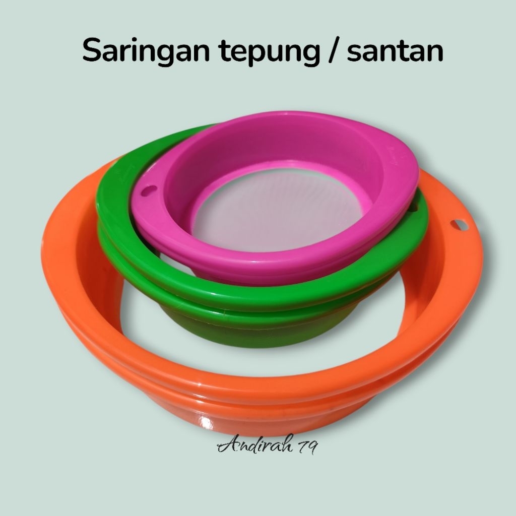 COCONUT MILK STRAINER / FLOOR STRAINER / FINE SUGAR STRAINER ขนาด 15/18/24 CM