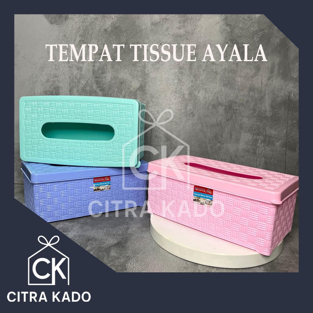 AYALA TISSUE BOX (B) ALEXISH PREMIUM RECTORANGLE TISSUE HOLDER WRN/PRICE 1 ชิ้น