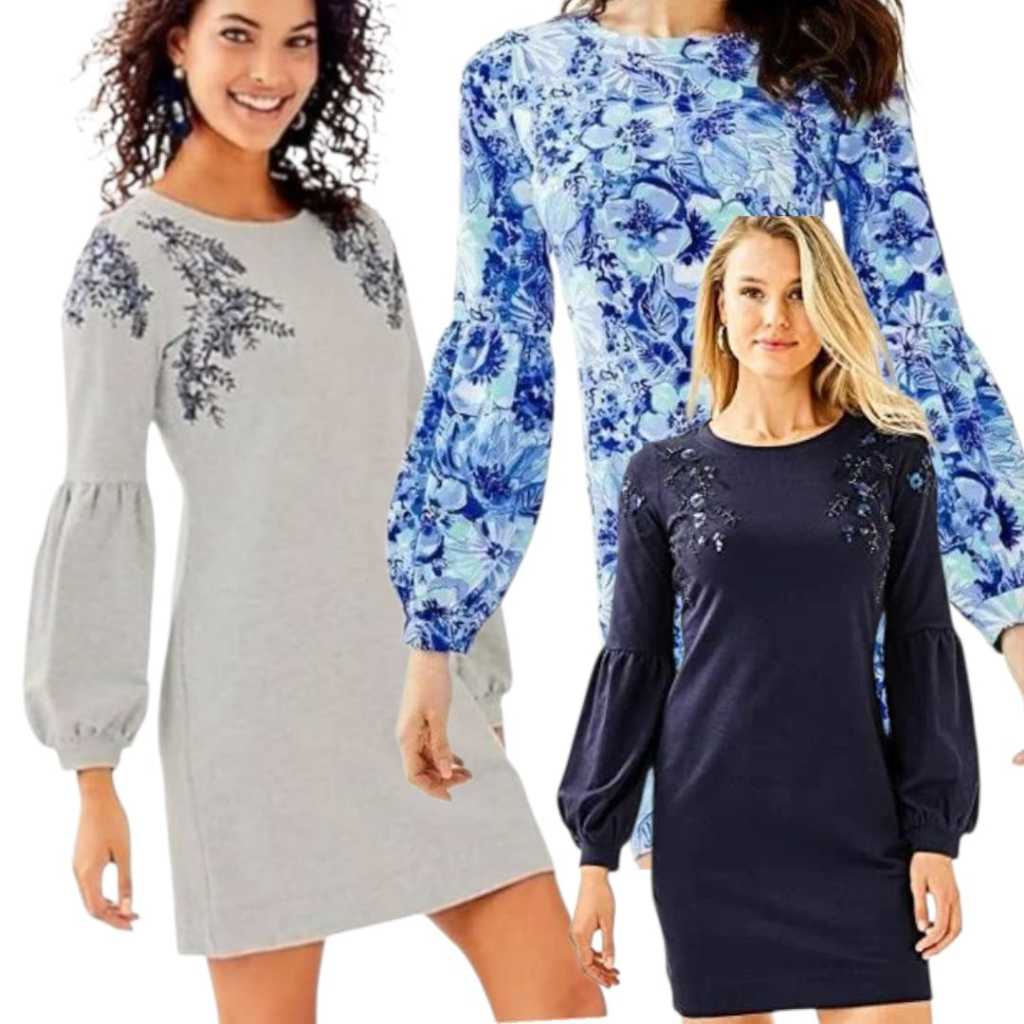 ชุดเดรสผู้หญิง NTW Pulitzer Mixed Midi SQE1869