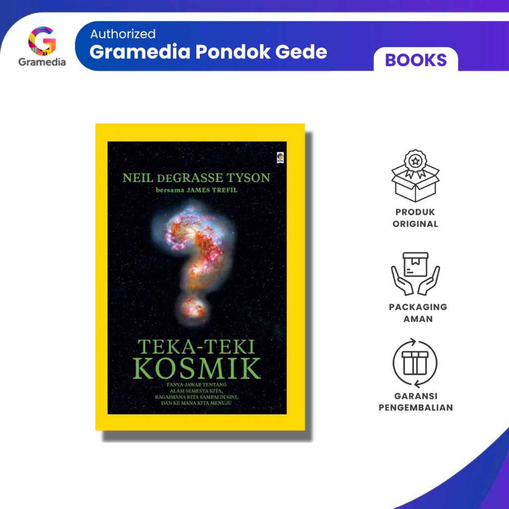 Gramedia Ponchod Gede - National Geographic: Neil Degrasse Tyson Cosmic Puzzle