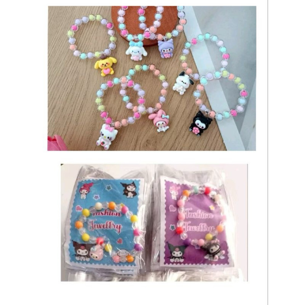 SANRIO BRACELET / SANRIO MOTIF CHILDRENS BRACELET / BRACELET / CHARACTER BRACELET / BRACELET / BRACE