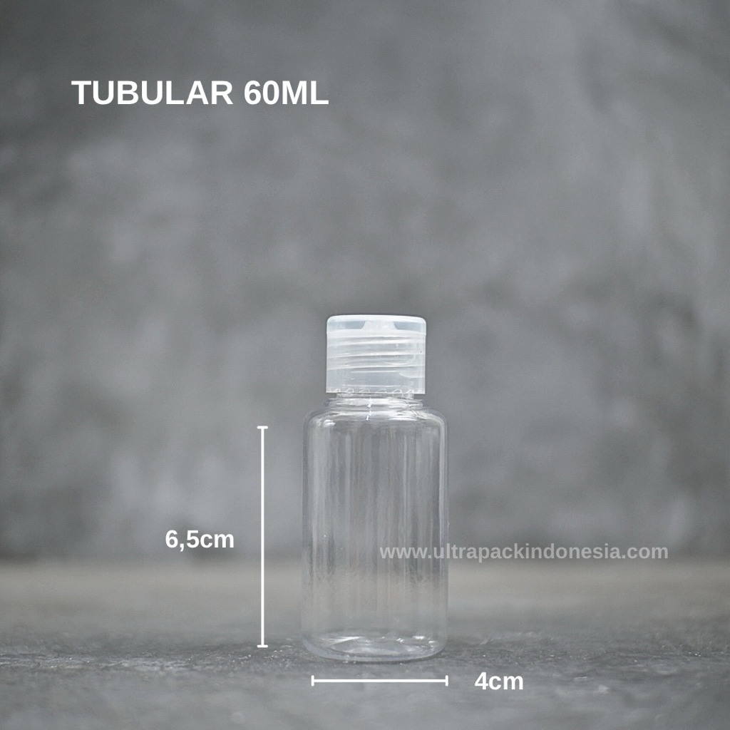 REFILLABLE FLIPTOP BOTTLE PACKAGING - ขวด PET CLEAR TUBULAR + FLIP TOP