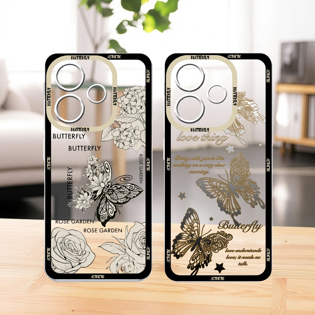 Softcase Clear Casing เข้ากันได้กับ Vivo V60 Lite, Vivo V50, Vivo V50 lite, V40 lite 5g, Vivo V40, เ