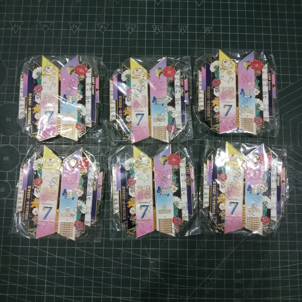 หมุดยูนาเมลครบรอบ 10 ปี BTS