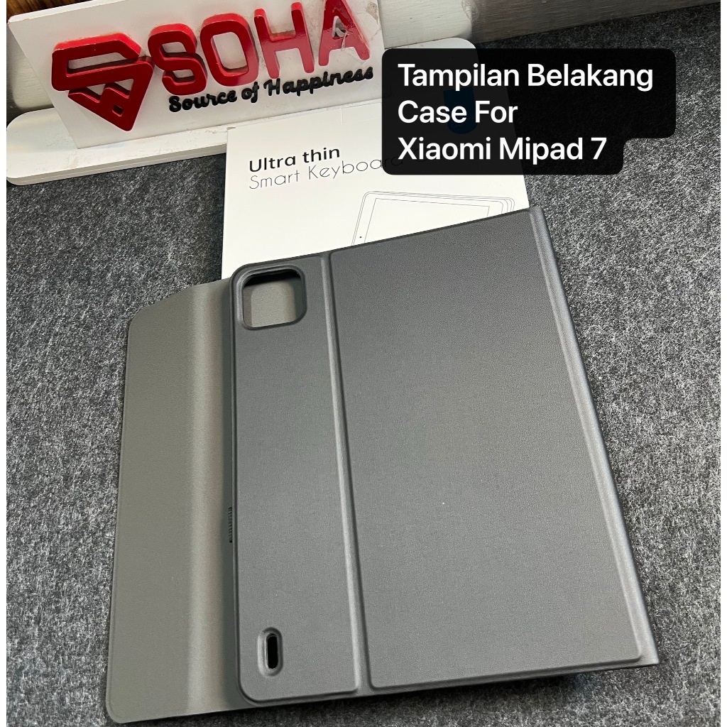 ซองหนังสําหรับ Xiaomi Mipad 7 เคสหนัง PU ฝาครอบเคสคีย์บอร์ด Xiaomi
