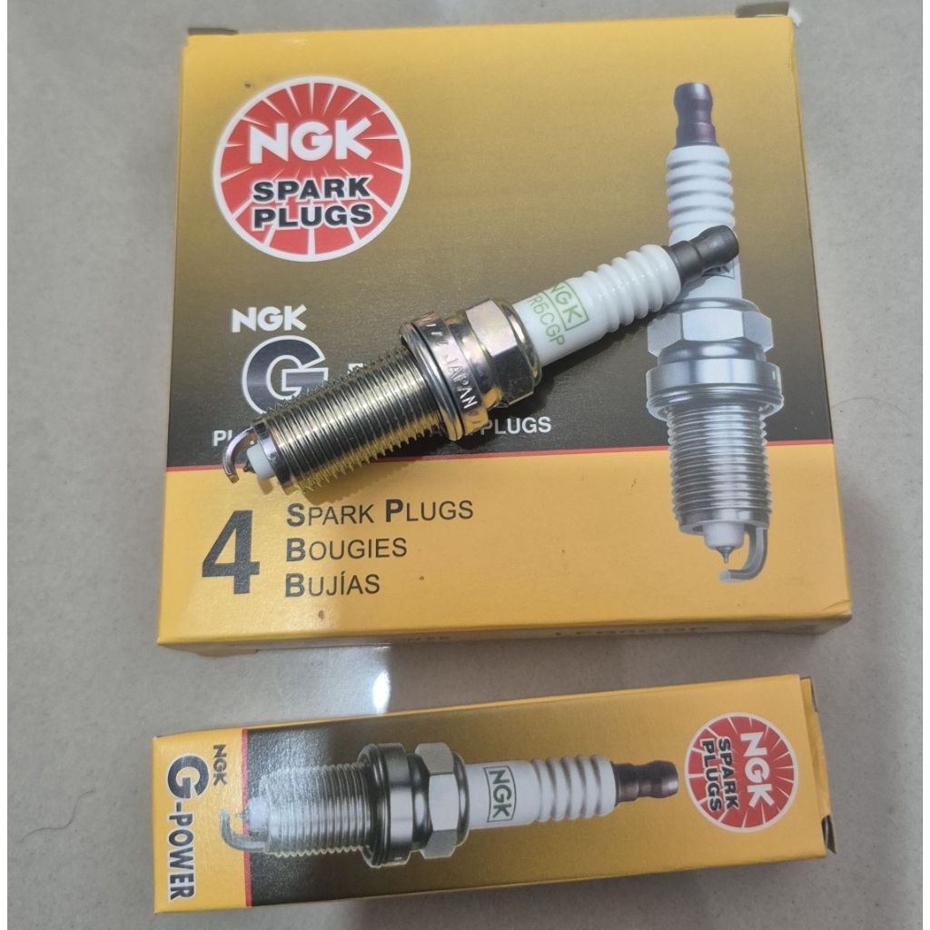 หัวเทียน NGK Platinum G-Power สําหรับ Toyota Etimos Innova Reborn Fortuner เบนซิน LFR6CGP