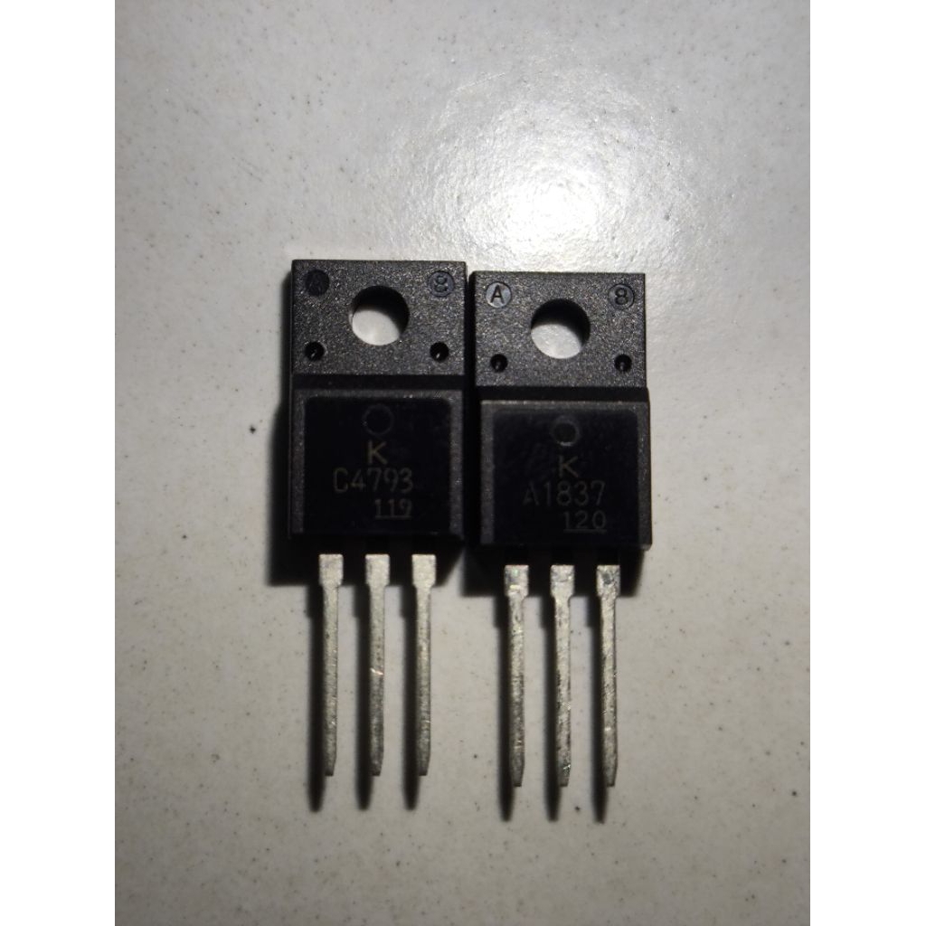 ชุดทรานซิสเตอร์ A1837 C4793 Toshiba