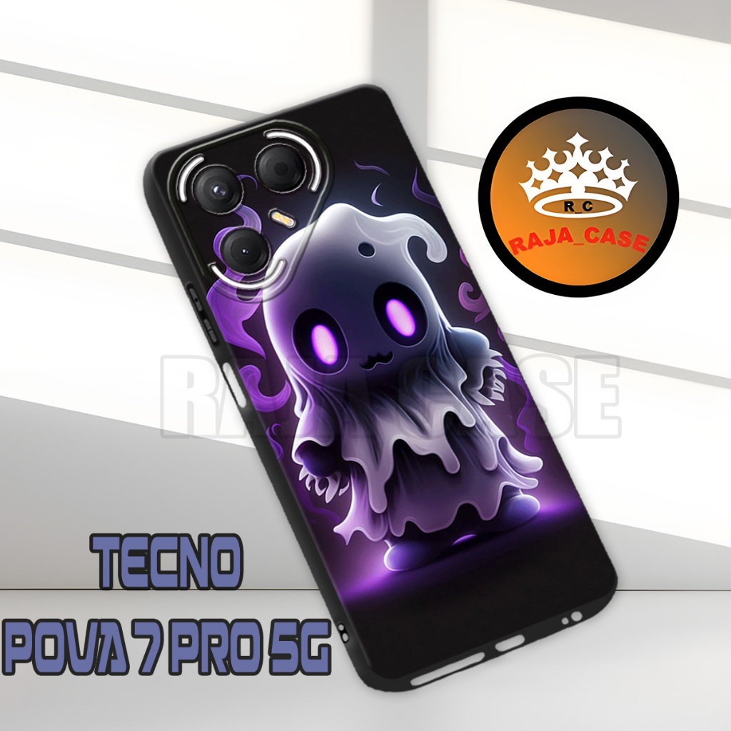 เคส HP [RC6] TECNO POVA 7 PRO 5G - TECNO POVA 7 PRO 5G Casing [MotiF น่ารัก] - วัสดุยาง - โทรศัพท์มื