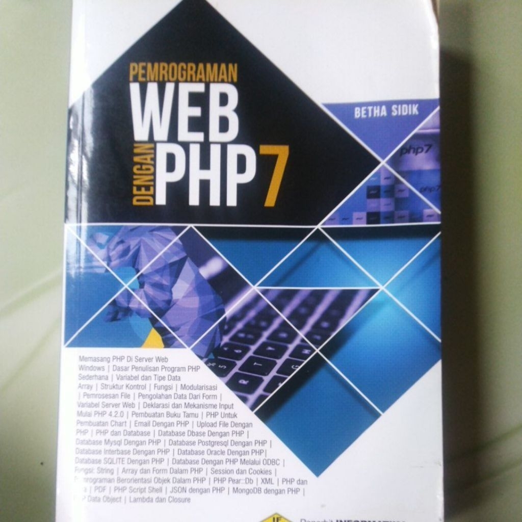 หนังสือการเขียนโปรแกรมเว็บพร้อม PHP 7