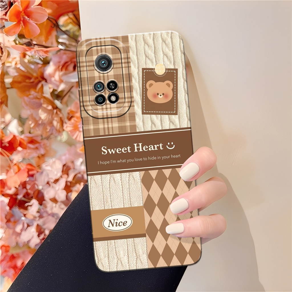 ล่าสุด Xiaomi 10T / 10T Pro Softcase - เคสแฟชั่น Bear - เคส Xiaomi 10T / 10T Pro - ซิลิโคนกล้อง Pro 