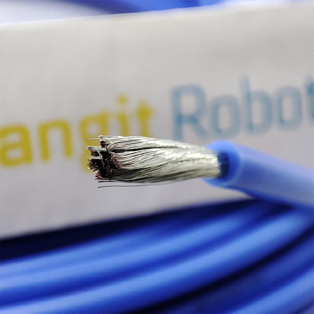 AWG 13 สายซิลิโคน AWG13 สายซิลิโคนสีฟ้าสีฟ้า RC เครื่องบิน