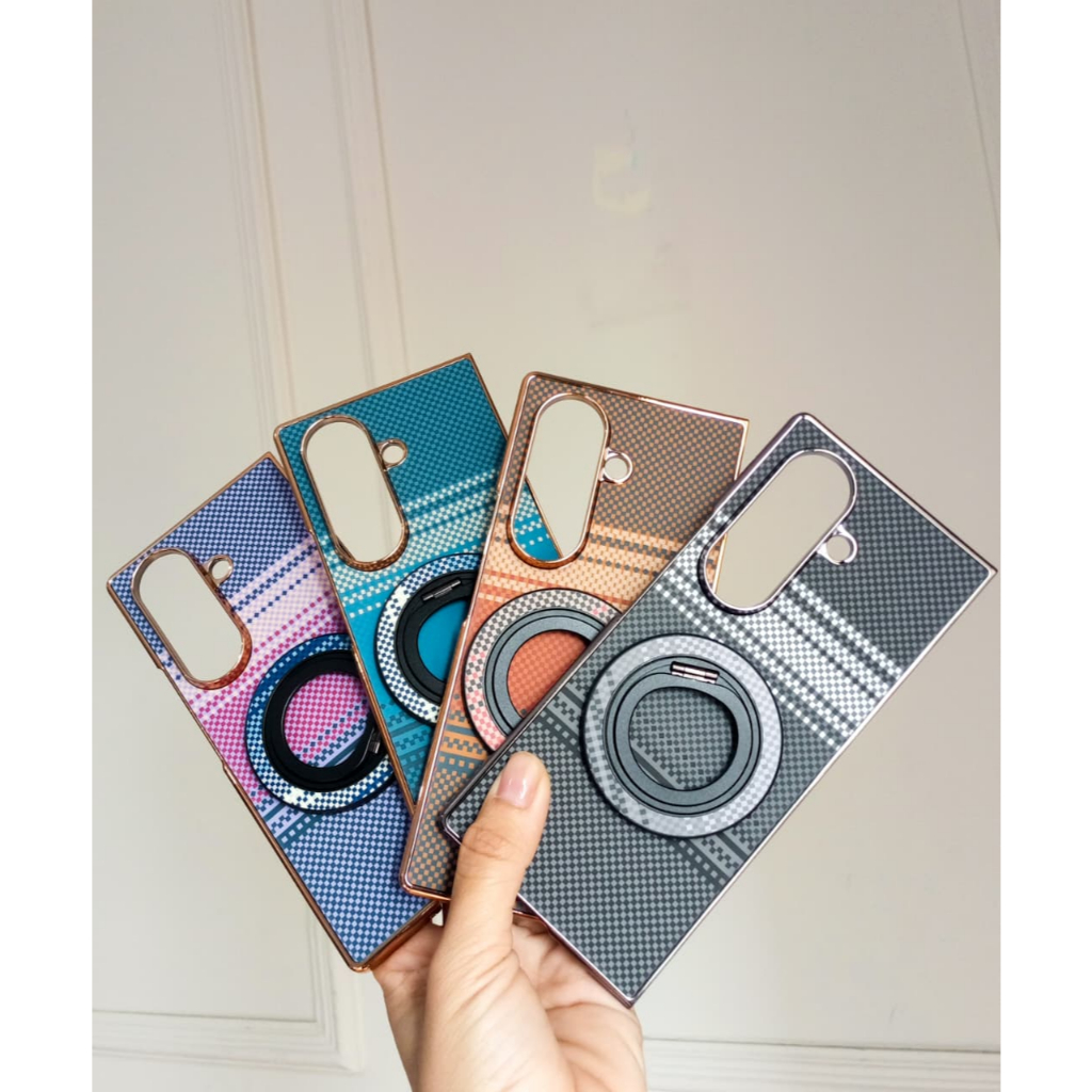 ROXILIMURAH- Case Samsung Galaxy Z Fold 5 / Z Fold 6 / Z Fold 7 Pitaka Ultra Slim Aramid Fiberทอ Mag