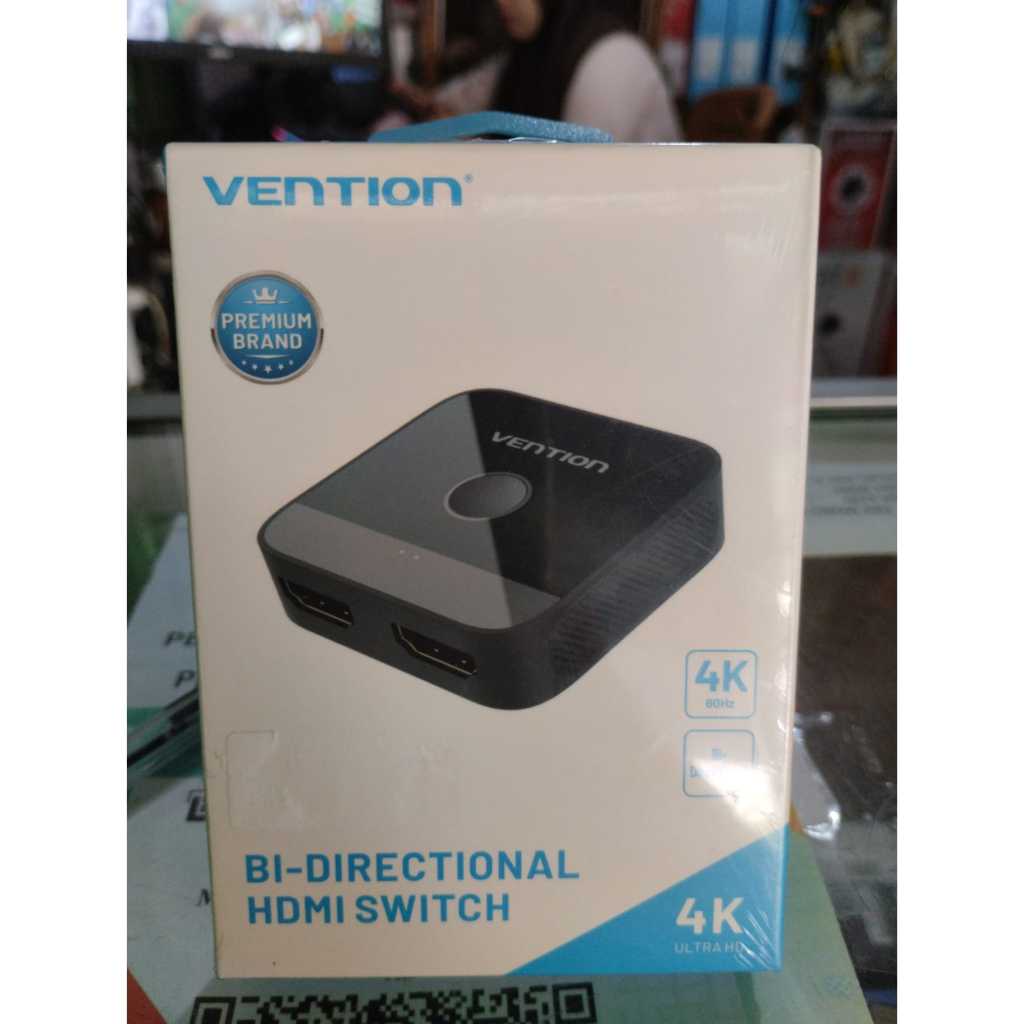 HDMI Switch 2 Port Bi-Directional Vention – HDMI Switch 2 In 1 Out / 1 In 2 Out Full HD 4K