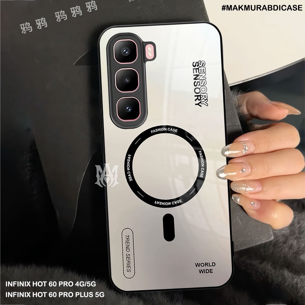 [MA08] Softcase Glass 2D Glossy Infinix Hot 60 Pro - Hot 60 Pro Plus - Hot 60i - Hot 60 - อุปกรณ์เสร