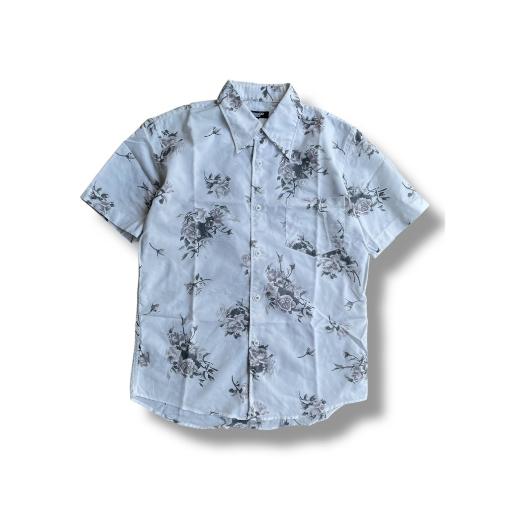 KEMEJA Tornado Mart เสื้อเชิ้ตผิวลายดอกไม้