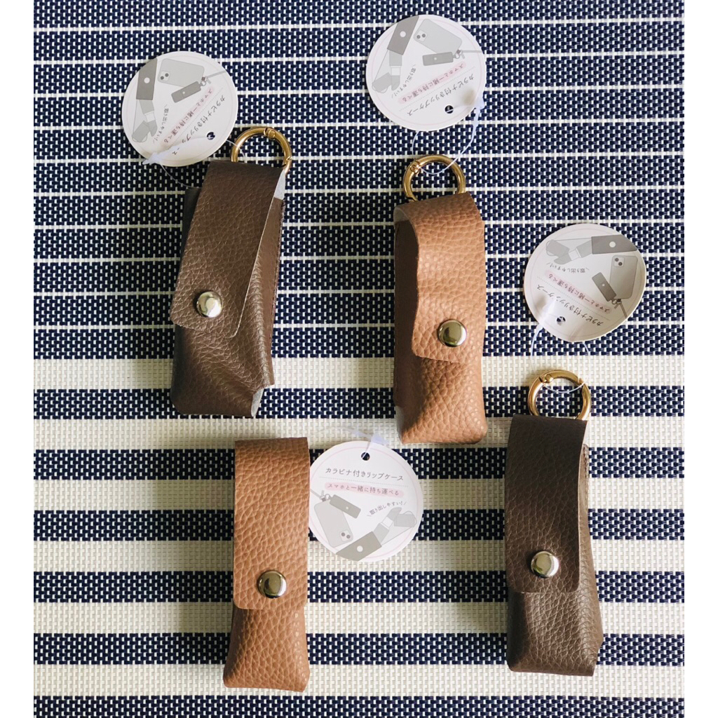 Carabiner lip case original japan lip stick holder