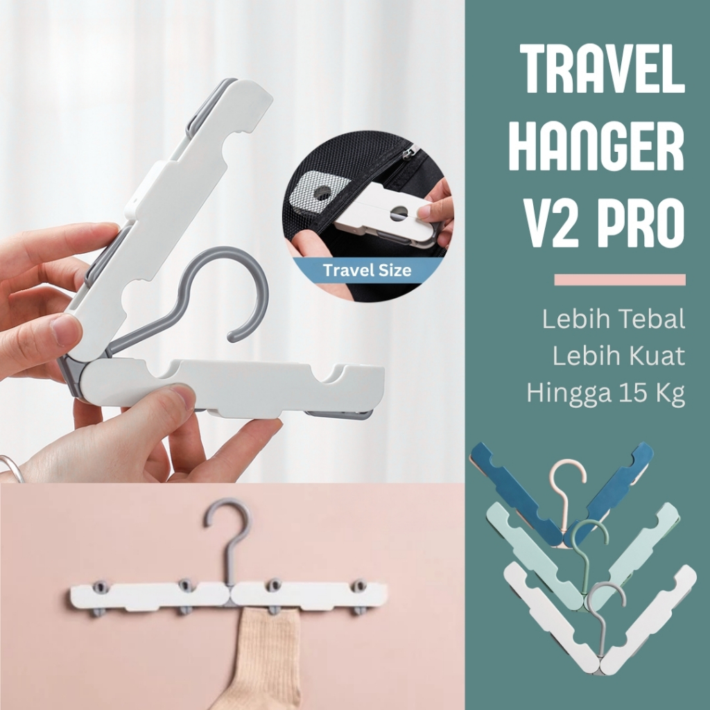 GANTUNGAN YUKA - KYOSHI Aesthetic Clothes Hook Minimalist Clothes Hanger ไม้แขวนเสื้อสมาร์ทแขวนแบบพก