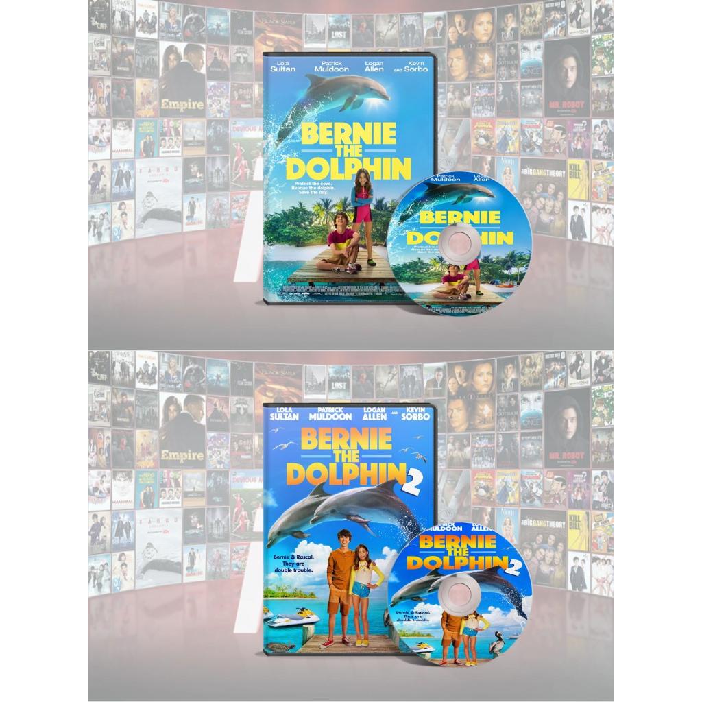 Bernie The Dolphin DVD (2018) + Bernie The Dolphin 2 DVD (2019)