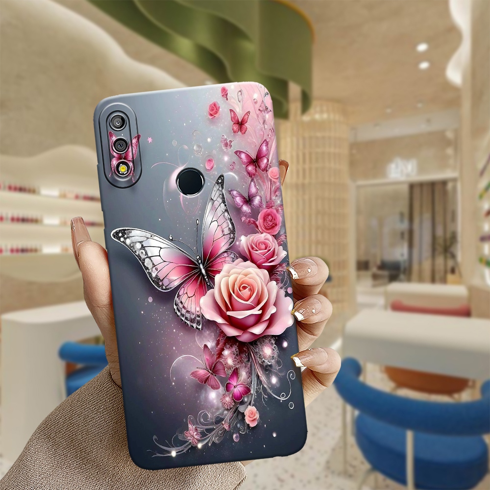 เคสโทรศัพท์ HP Asus Zenfone Max Pro M2 - เคสแฟชั่นผีเสื้อ - Asus Zenfone Max Pro M2 Softcase - Phone