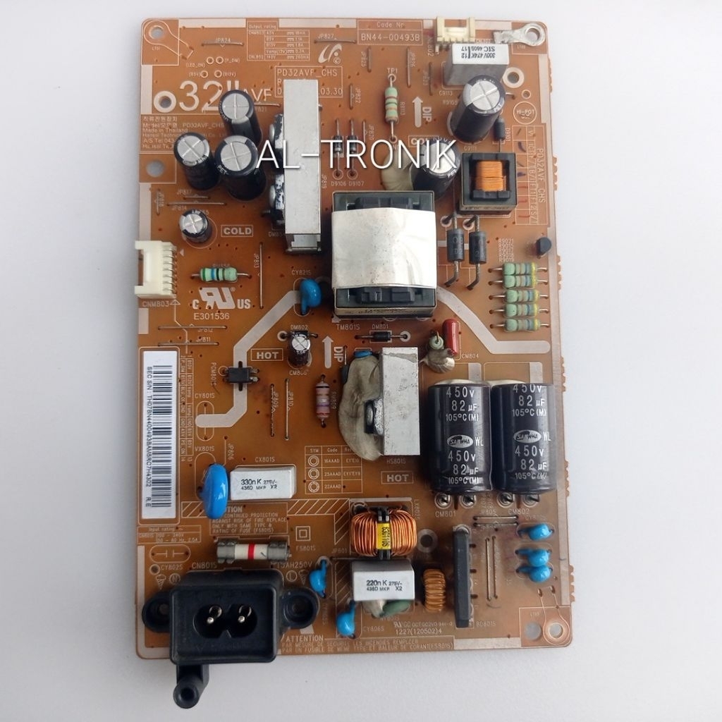 POWER SUPLAY - REGULATOR - PSU LED TV SAMSUNG 32 INCH รุ่น UA32EH5000 32EH5000 POWER SUPPLY UA32EH50