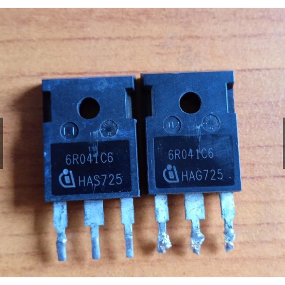 ทรานซิสเตอร์ Mosfet 6R041C6 - 77A 650V N-Channel Original To-247