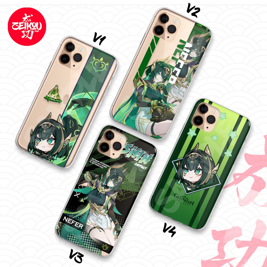เคส HP Genshin Impact Premium - Nefer Collection สําหรับโทรศัพท์มือถือทุกประเภท