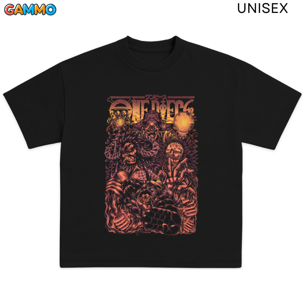 เสื้อยืด Anime Raster V8 สําหรับเด็กชายและเด็กหญิง