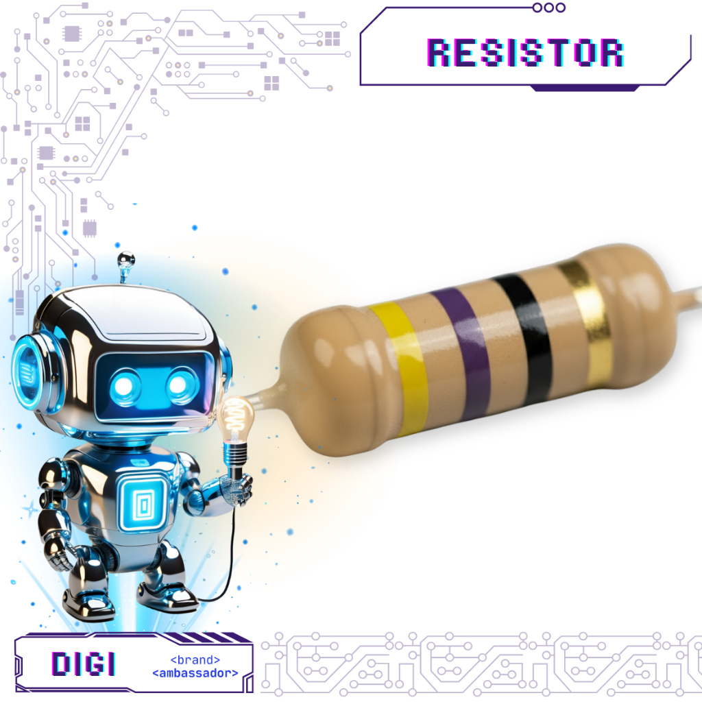 MINIMAL 10 ชิ้น 47R Ohm 1/4W Resistor - No สั่งซื้อขั้นต่ํา - 47 - Digibot