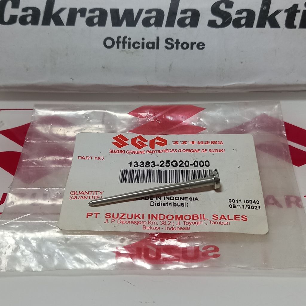 NEEDLE JET J8-4DG18 คาร์บูเรเตอร์รถยนต์ SKEP NEEDLE SATRIA FU เดิม SUZUKI 13383-25G20