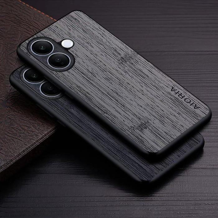 CASE IQOO Z10 / IQOO Z10R / IQOO Z9 / Z9X / IQOO Z7 COVER SOFTCASE AIORIA WOOD CROSS PATTERN SILICON