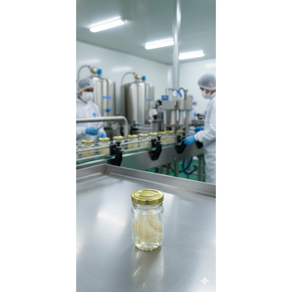 ขวดแก้ว Jar Jar 120ML ขวดใหม่