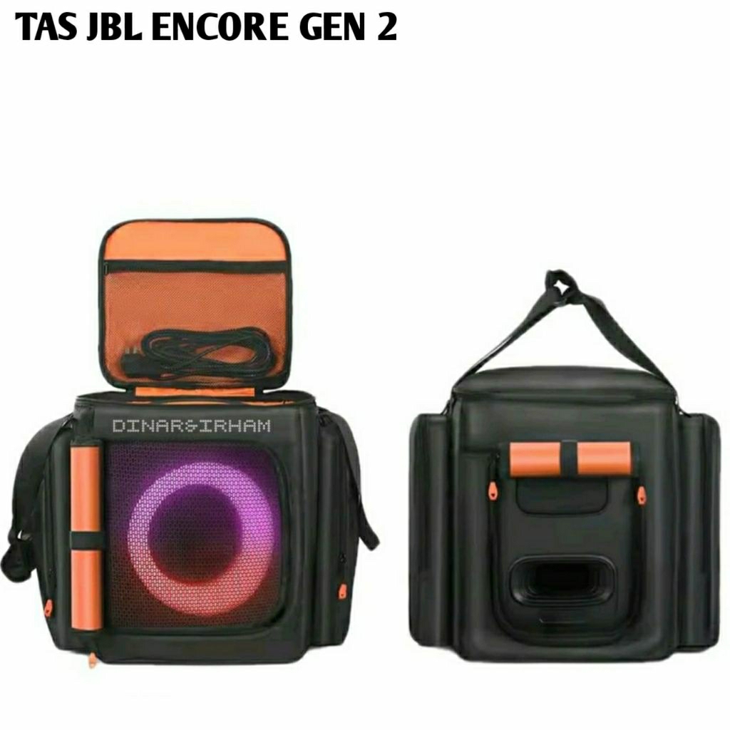 กระเป๋าใส่ลําโพง JBL Encore gen 2, softcase ลําโพง JBL Encore, ออแกไนเซอร์กระเป๋าจําเป็น, กระเป๋าแบบ