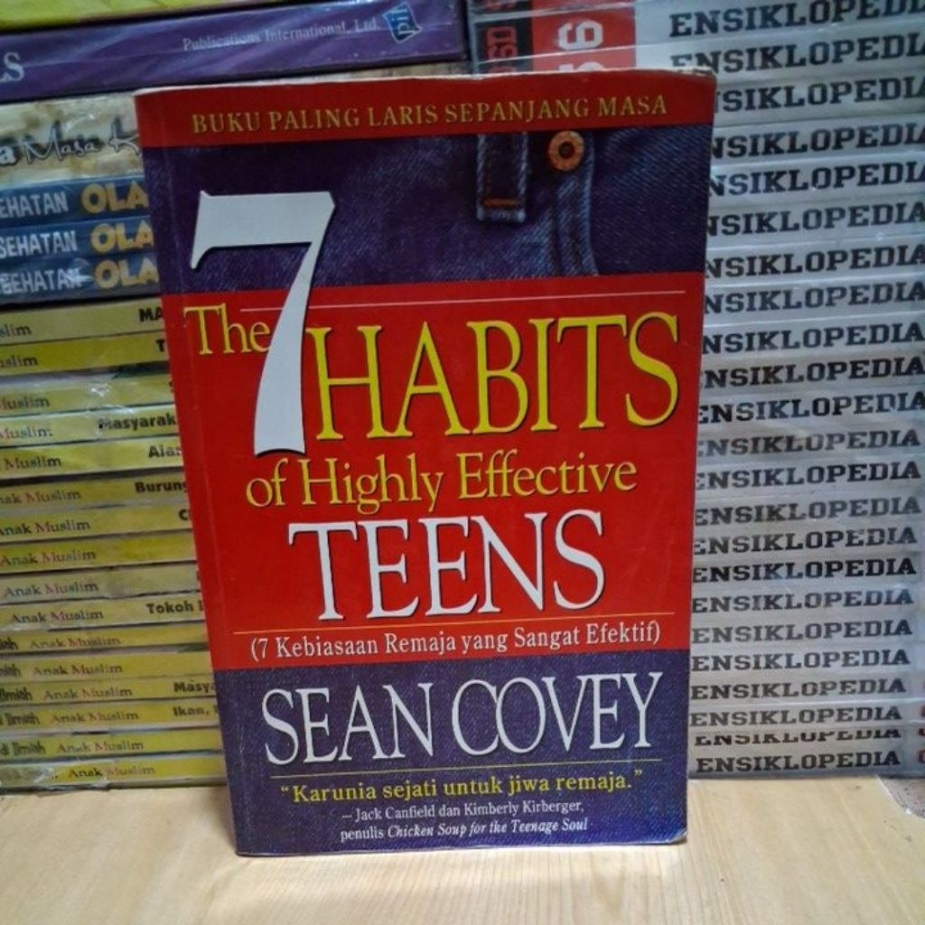 หนังสือต้นฉบับ The 7 HABITS Of Highly Effective TEENS (7 Teen HABITS) SEAN COVEY BINARUPA AKSARA