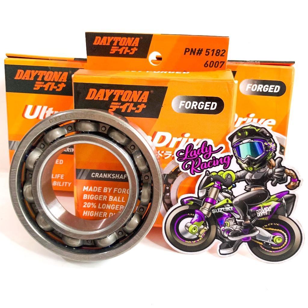 CRANKSHAFT BEARING 6007 CRANKSHAFT แบริ่งปลอม C3 Hi-Speed DAYTONA 5182