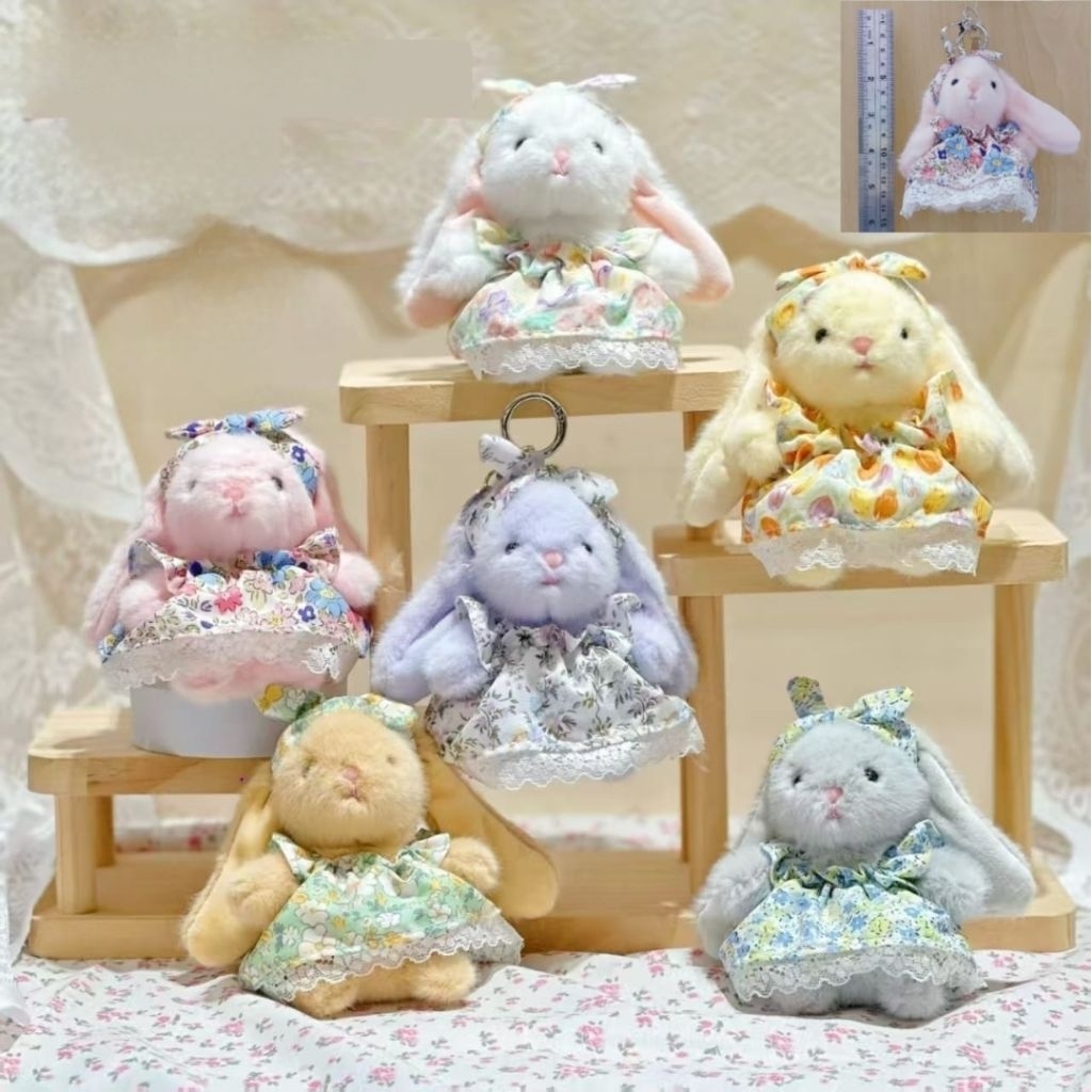 GANTUNGAN พรีเมี่ยม Wendy กระต่ายกระเป๋า Charm พวงกุญแจกระเป๋าพวงกุญแจ Wendy กระต่ายกระต่ายน่ารักสวม