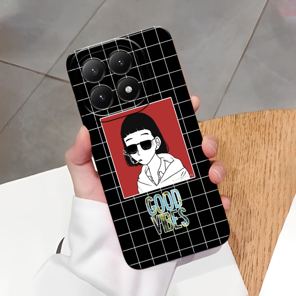 HP ล่าสุด Xiaomi 15T/15T Pro 2025 Softcase - เคสแฟชั่นสีดํา - เคส Xiaomi 15T/15T Pro - ซิลิโคนกล้อง 