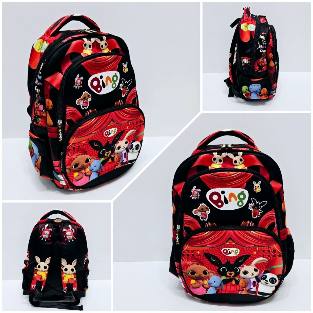 BING BUNNY School Backpack 12" - 15" - 18" PAUD - TK - SD