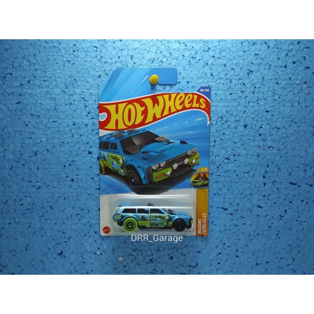 Hot Wheels Track Wagon (สีน้ําเงิน)