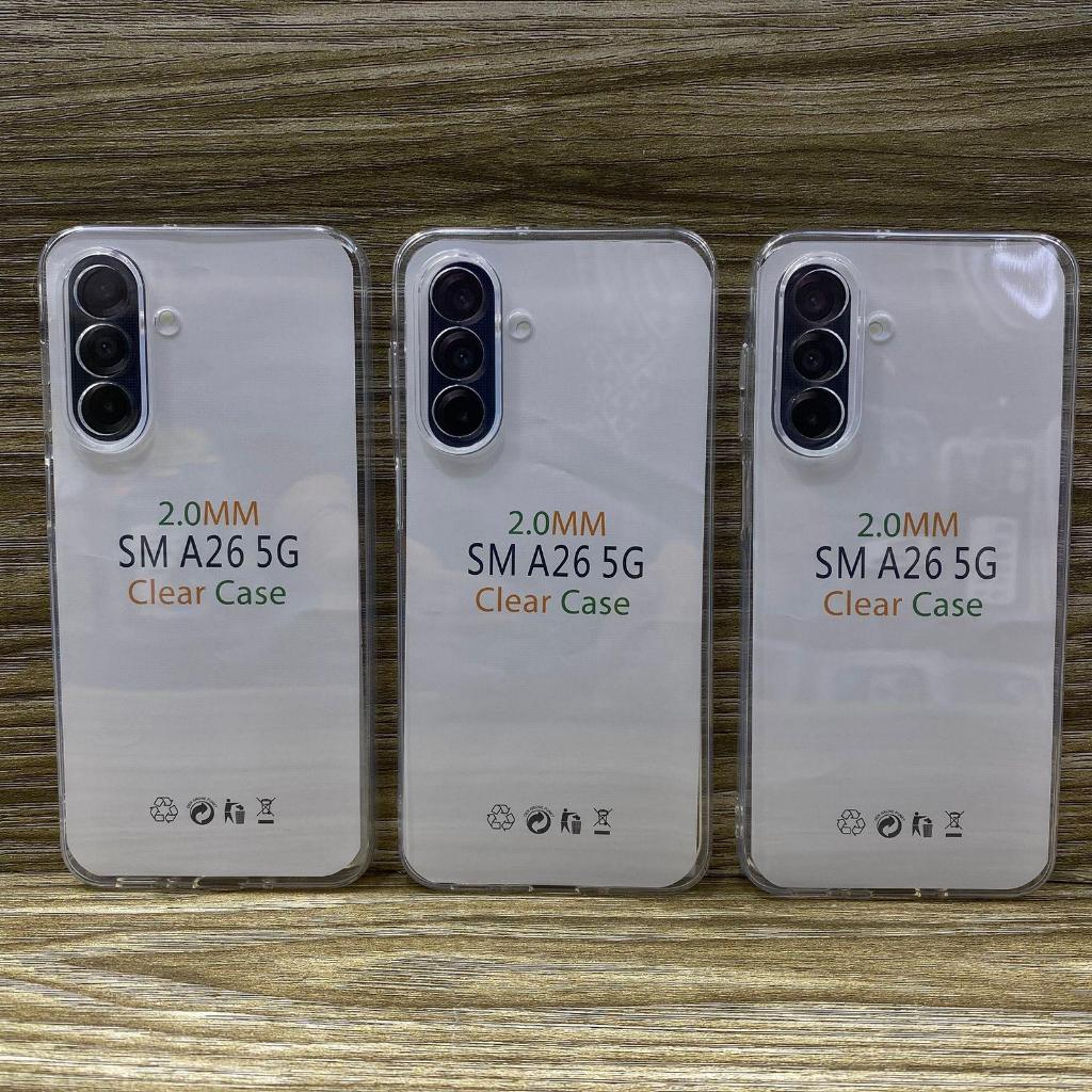 CLEAR HD CASE 2.0MM THICK CLEAR SAMSUNG A26 5G / A25 5G / A24 / A23 / A22 4G / A22 5G