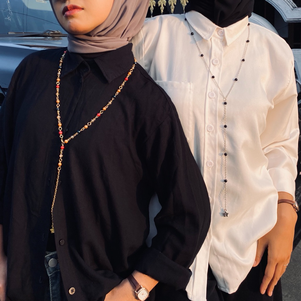 สร้อยคอ y2k ลูกปัดพรีเมี่ยม || สร้อยคอ y2k พรีเมี่ยม